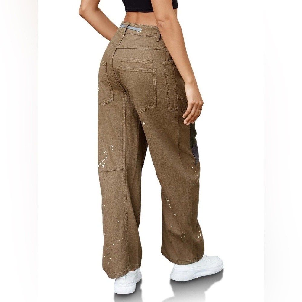 Washed Wide Leg Jeans - Picture 8 of 14